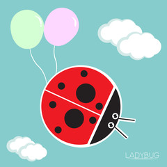 Ladybug vector