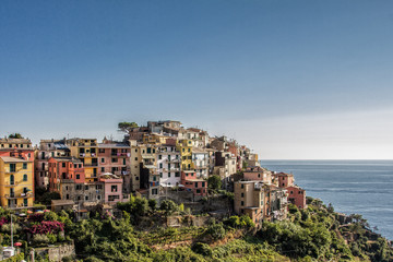 Dorf Manarola Italien