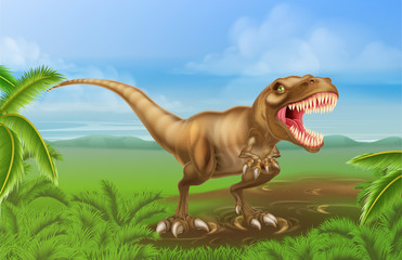 Tyrannosaurs Rex Dinosaur © Christos Georghiou