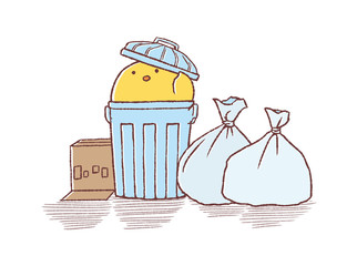 捨てヒヨコ © TAMAGO POTATO