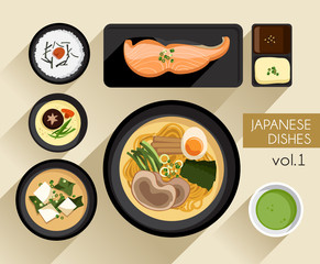 Food Illustration : Japanese Food