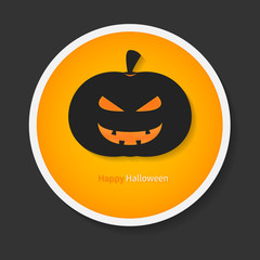 Halloween pumpkin background.