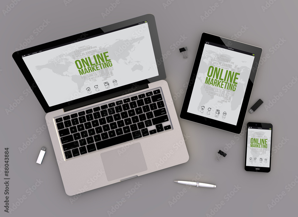 Canvas Prints responsive design online marketing zenith view