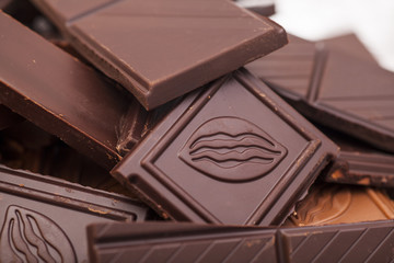 An assortment chocolates