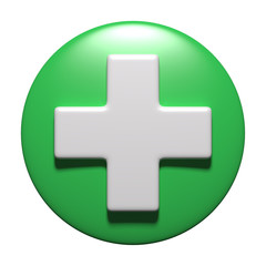 3d pharmacy symbol