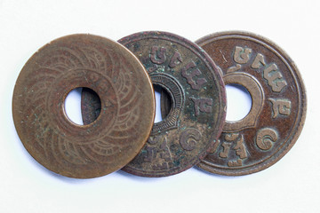 old thai coins