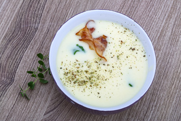 Cheese soup