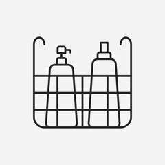 shampoo line icon