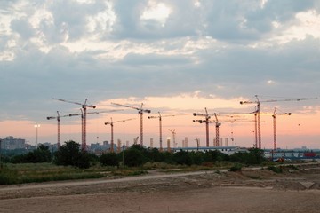 Construction of the stadium. Preparing for the championship in 2018.