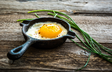 fried egg for breakfast