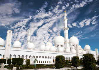 Obraz premium Sheikh Zayed mosque in Abu Dhabi
