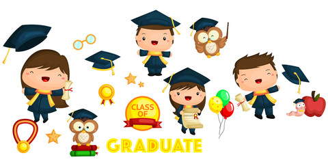 Graduation Vector Set
