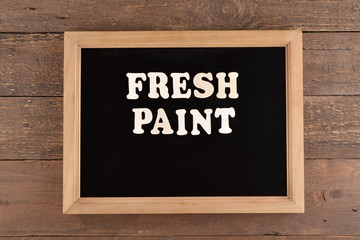 Vernice fresca - Wet paint