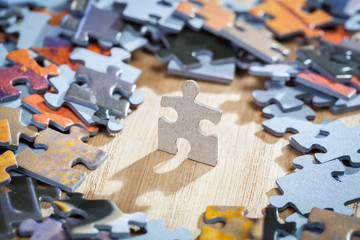 Paper jigsaw puzzle