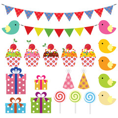 Birthday Celebration Elements