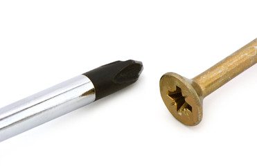 Schraubenzieher mit Kreuzschlitzschraube