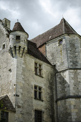 Fototapeta na wymiar mur château fort