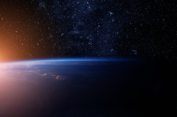 Aarde. Elementen van deze afbeelding geleverd door NASA