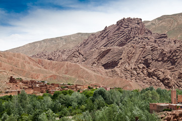 Valley of figs
Atlas Mountains of Morocco. Photography Valley figs with canyon fingers monkey background.