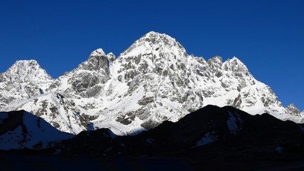 Phari Lapcha at sunrise