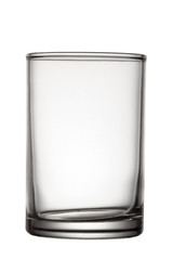 Glass isolated on white background,with clipping path.