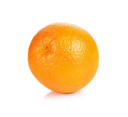 Orange fruit isolated on white background