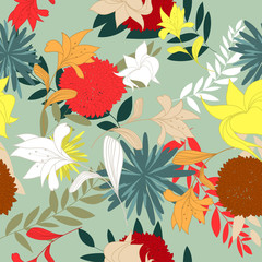 Seamless floral pattern