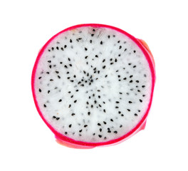 Dragon fruit isolated on white background