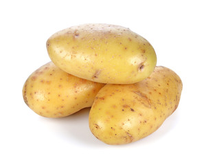 potato isolated on white background