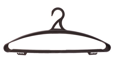 black clothes hanger 