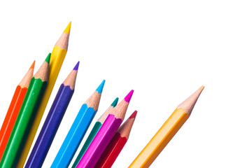 Multicolored pencils