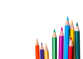 Multicolored pencils