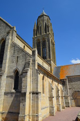 Fototapeta na wymiar Eglise Notre-Dame - Audrieu (Calvados - Normandie) 