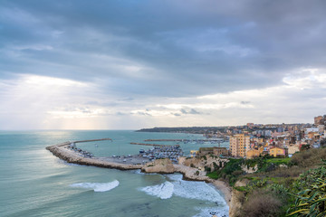 Obraz premium coastline in Sciacca, Sicily