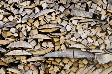 Pile of firewood