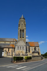 Obraz premium Eglise Notre-Dame - Audrieu (Calvados - Normandie) 