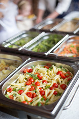 Pasta mit Tomate und Rucola