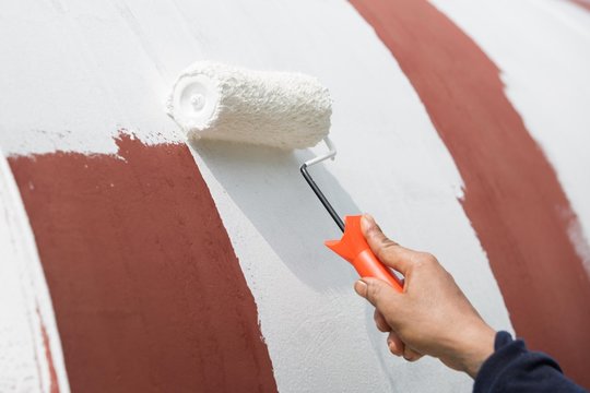 Repainting Surface For Protection Corrosion 