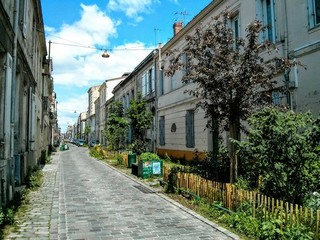 Obraz premium Rue potagère à bordeaux