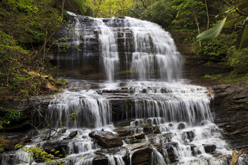 Pearson's Falls near Tryon North Carolina in the Spring