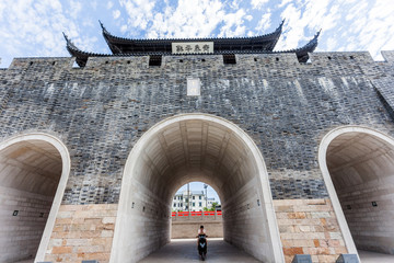 ancient mauer tor in suzhou