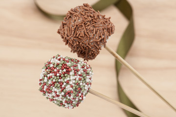 Marshmallows Coated With Assorted Sprinkles