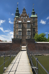 Rosenborg Castle and park in central Copenhagen