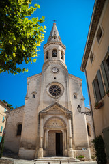 Scenes in the old village of St. Saturnin in Provence

