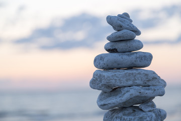 Rocks Piled on Each Other