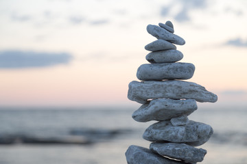 Rocks Piled on Each Other