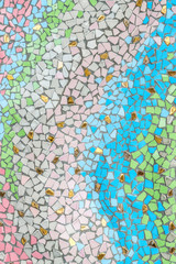 Background of color mosaic