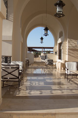 African holiday resort