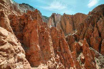 Red-Colored mountains near Uquia
