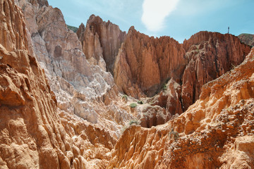 Red-Colored mountains near Uquia